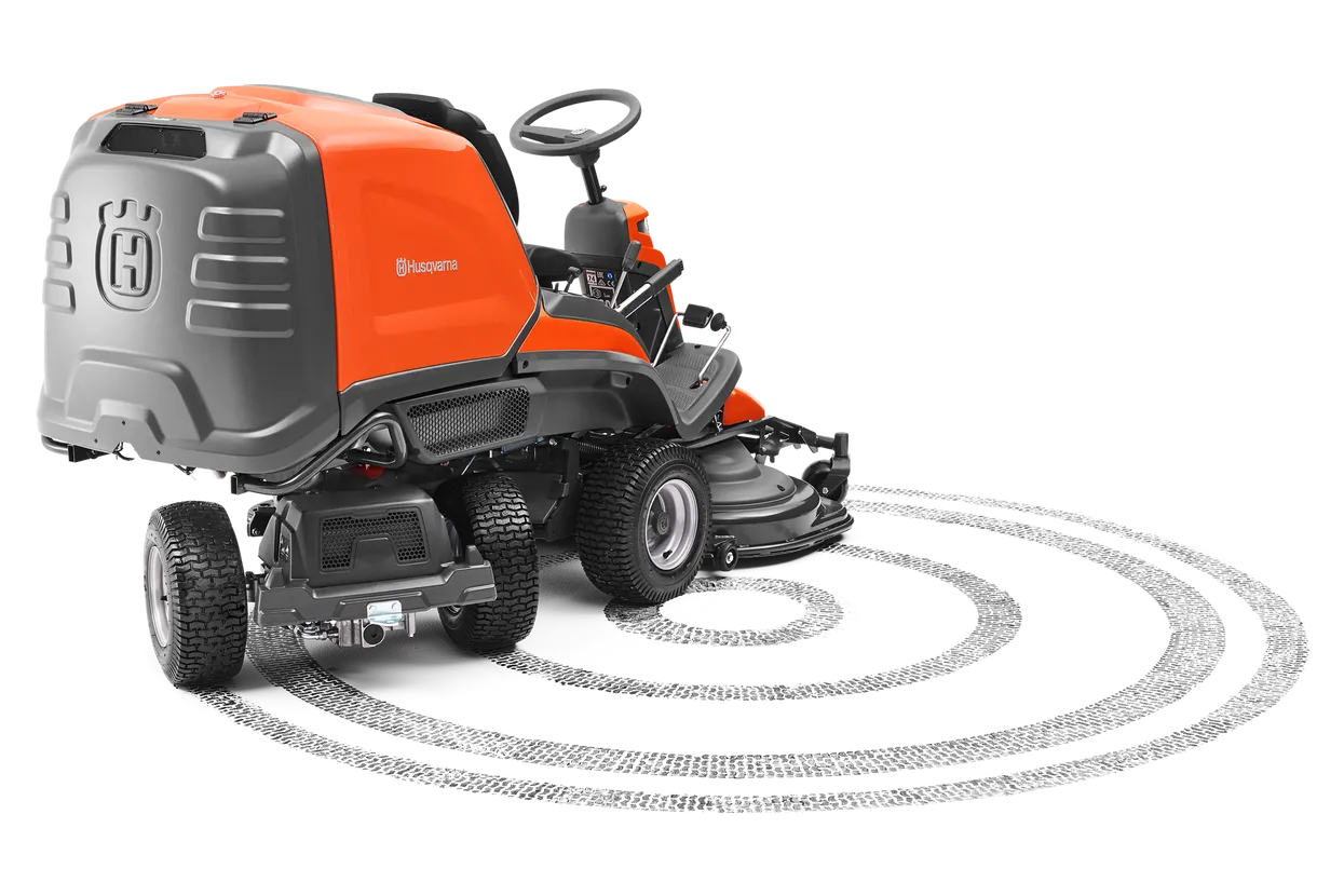 Husqvarna RC 320Ts AWD – Frontmäher mit Allradantrieb nd innovativem Sammelsystem – Image 4