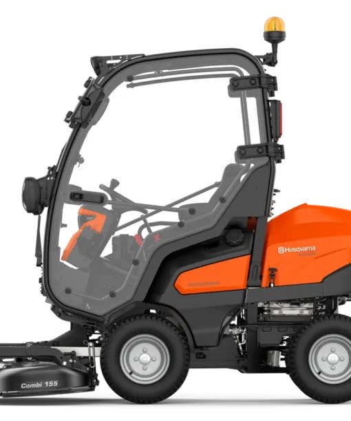 Alternative view of Aufsitzfrontmäher Husqvarna P 525DX mit Kabine